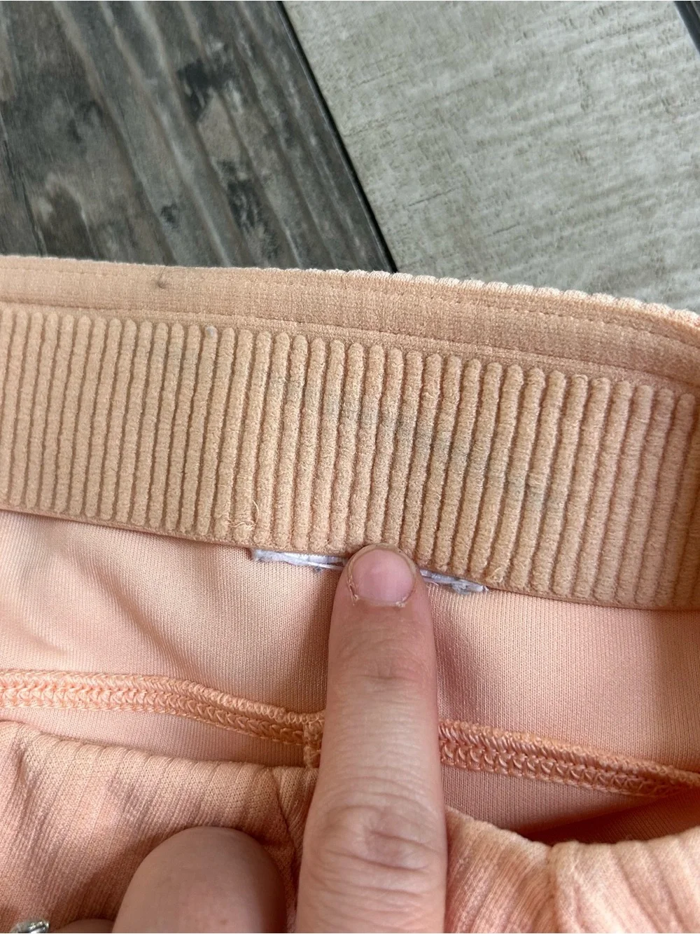 lululemon athletica Peach Ribbed High-Rise Women’s Shorts Softstreme